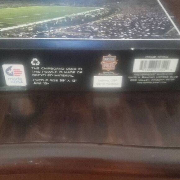 NIB NFL VINTAGE 1000 PIECE PANORAMIC DALLAS COWBOYS PUZZLE - Picture 4 of 6